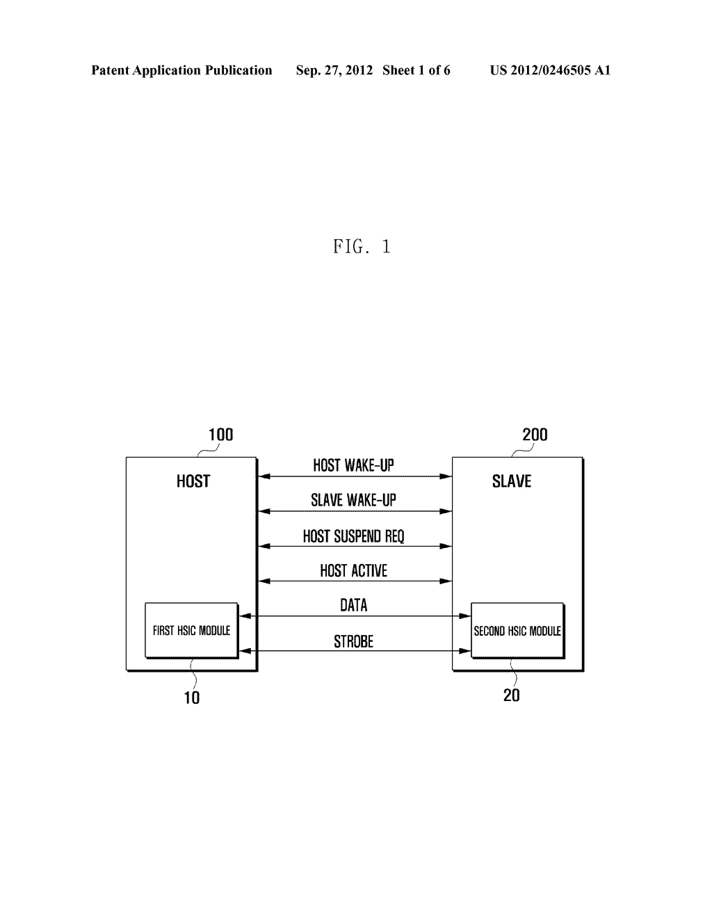 HSIC COMMUNICATION SYSTEM AND METHOD - diagram, schematic, and image 02