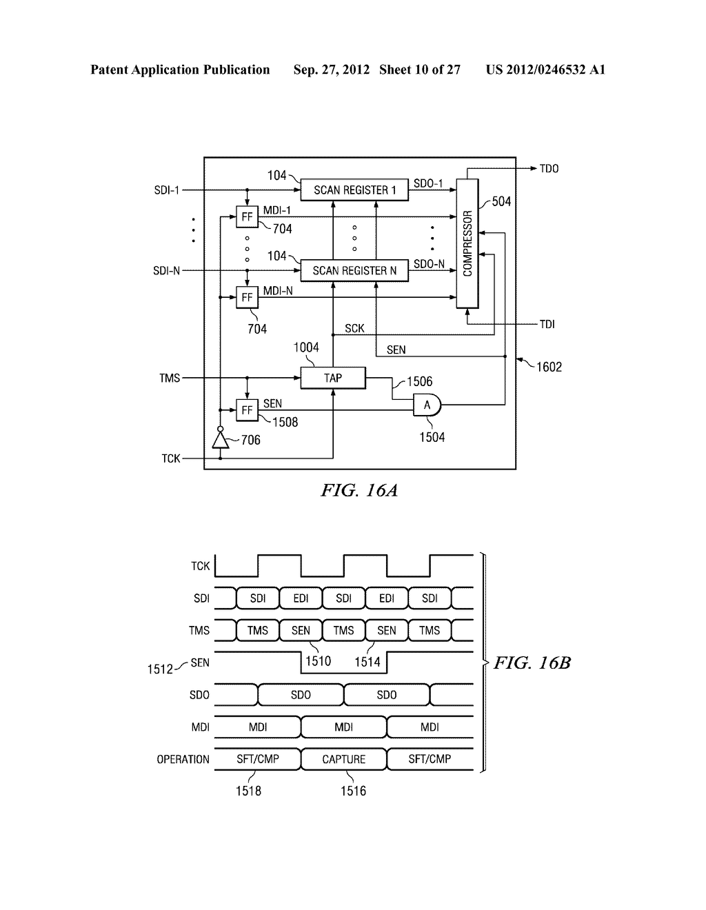 SCAN TEST METHOD AND APPARATUS - diagram, schematic, and image 11