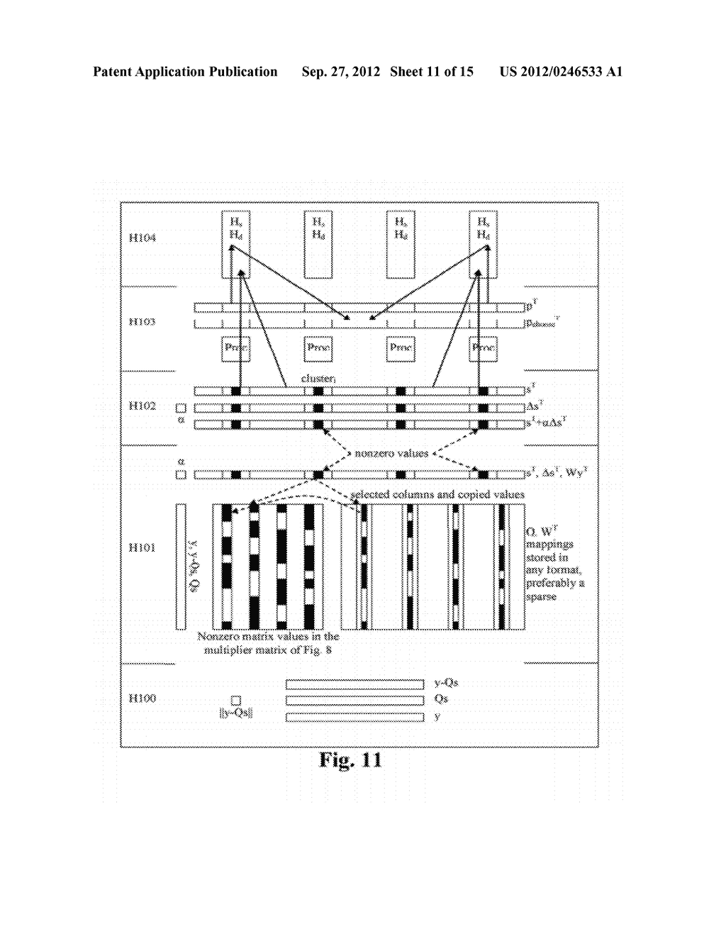 SCALABLE HIERARCHICAL SPARSE REPRESENTATIONS SUPPORTING PREDICTION,     FEEDFORWARD BOTTOM-UP ESTIMATION, AND TOP-DOWN INFLUENCE FOR PARALLEL AND     ADAPTIVE SIGNAL PROCESSING - diagram, schematic, and image 12