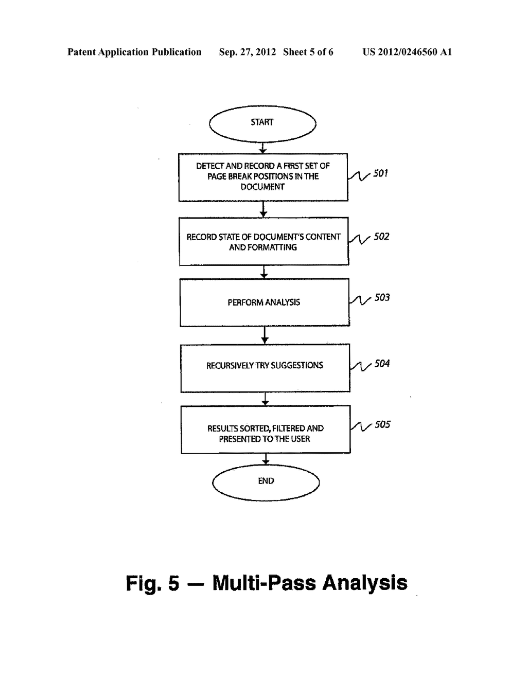 METHOD AND SYSTEM OF IDENTIFYING TEXTUAL PASSAGES THAT AFFECT DOCUMENT     LENGTH - diagram, schematic, and image 06