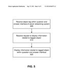 PRESENTING QUESTION AND ANSWER DATA IN A SOCIAL NETWORKING SYSTEM diagram and image