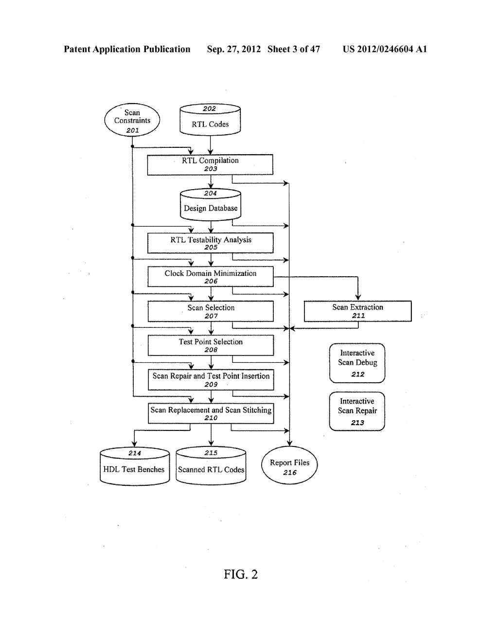 COMPUTER-AIDED DESIGN SYSTEM TO AUTOMATE SCAN SYNTHESIS AT     REGISTER-TRANSFER LEVEL - diagram, schematic, and image 04