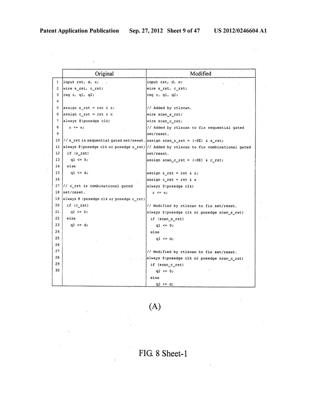 COMPUTER-AIDED DESIGN SYSTEM TO AUTOMATE SCAN SYNTHESIS AT     REGISTER-TRANSFER LEVEL - diagram, schematic, and image 10