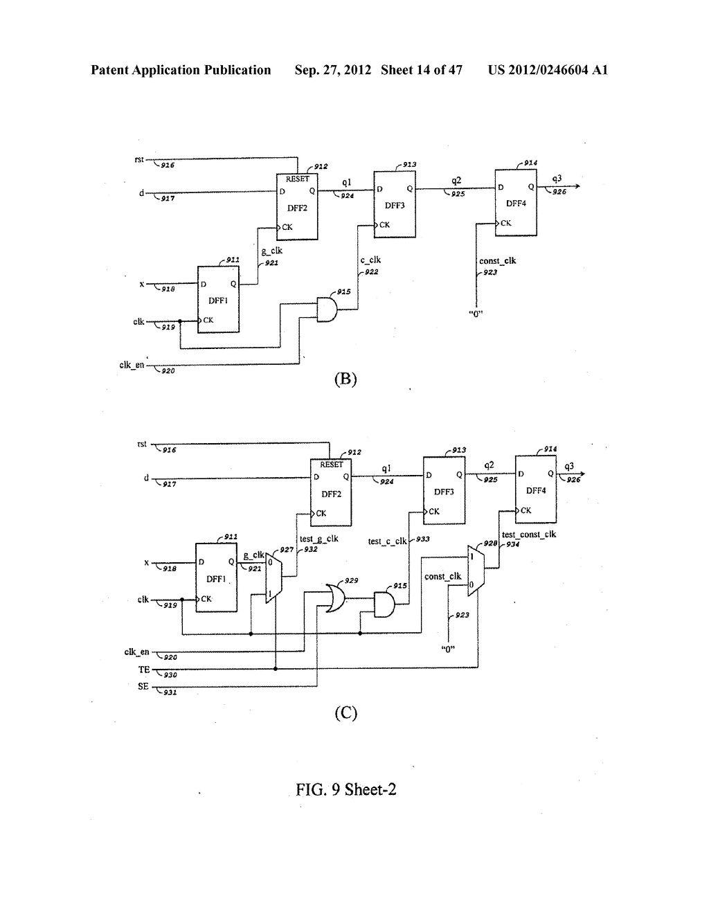 COMPUTER-AIDED DESIGN SYSTEM TO AUTOMATE SCAN SYNTHESIS AT     REGISTER-TRANSFER LEVEL - diagram, schematic, and image 15