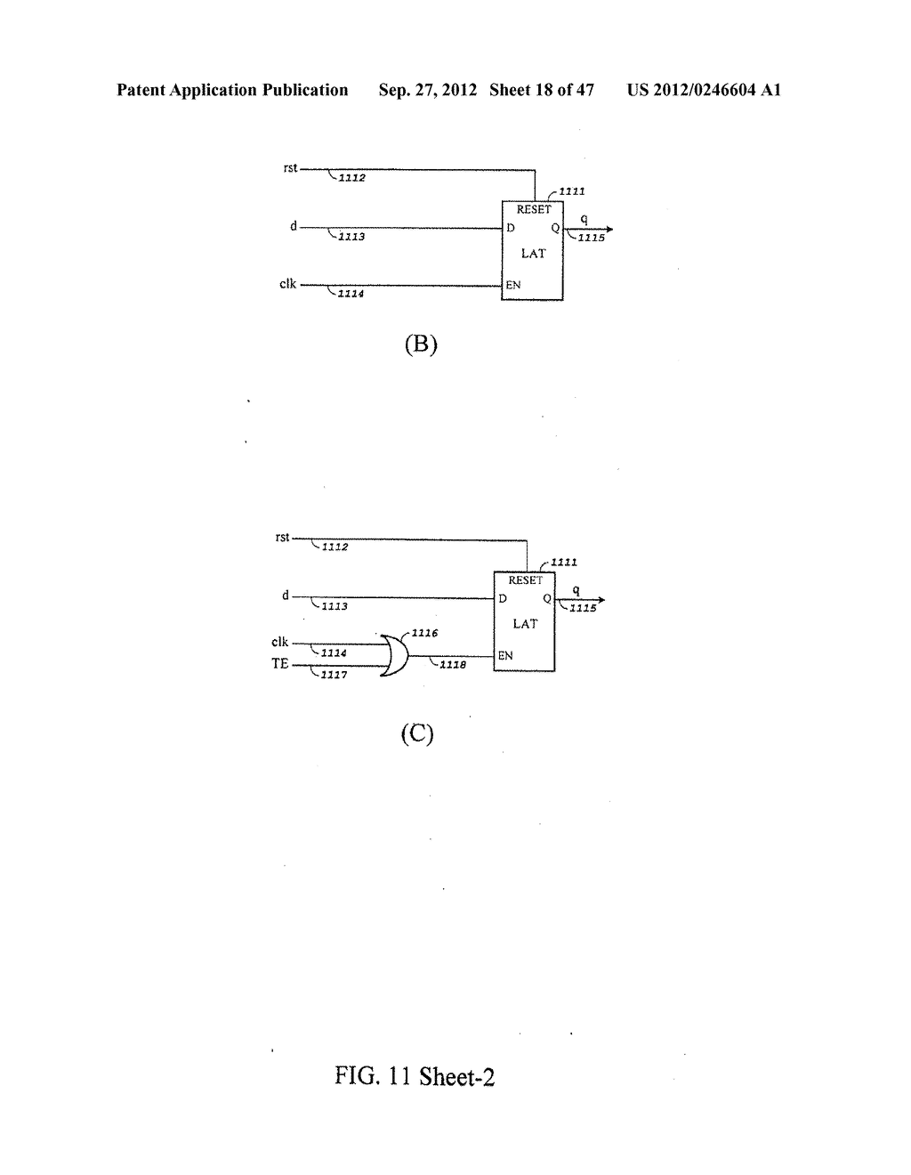 COMPUTER-AIDED DESIGN SYSTEM TO AUTOMATE SCAN SYNTHESIS AT     REGISTER-TRANSFER LEVEL - diagram, schematic, and image 19