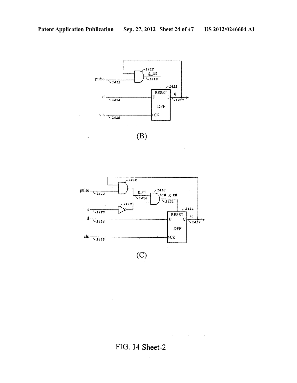 COMPUTER-AIDED DESIGN SYSTEM TO AUTOMATE SCAN SYNTHESIS AT     REGISTER-TRANSFER LEVEL - diagram, schematic, and image 25