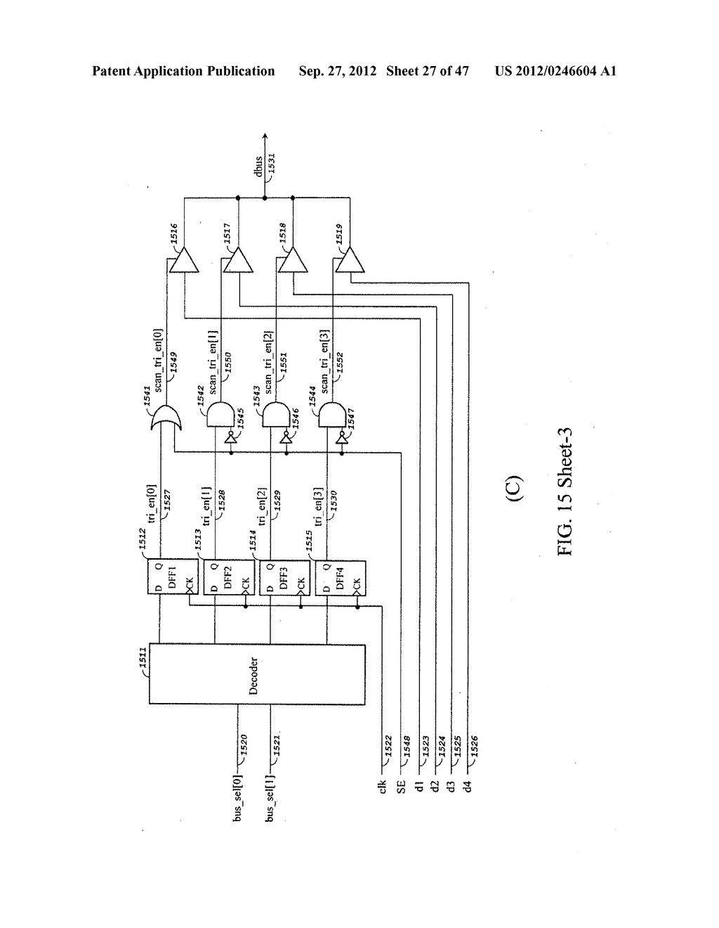 COMPUTER-AIDED DESIGN SYSTEM TO AUTOMATE SCAN SYNTHESIS AT     REGISTER-TRANSFER LEVEL - diagram, schematic, and image 28