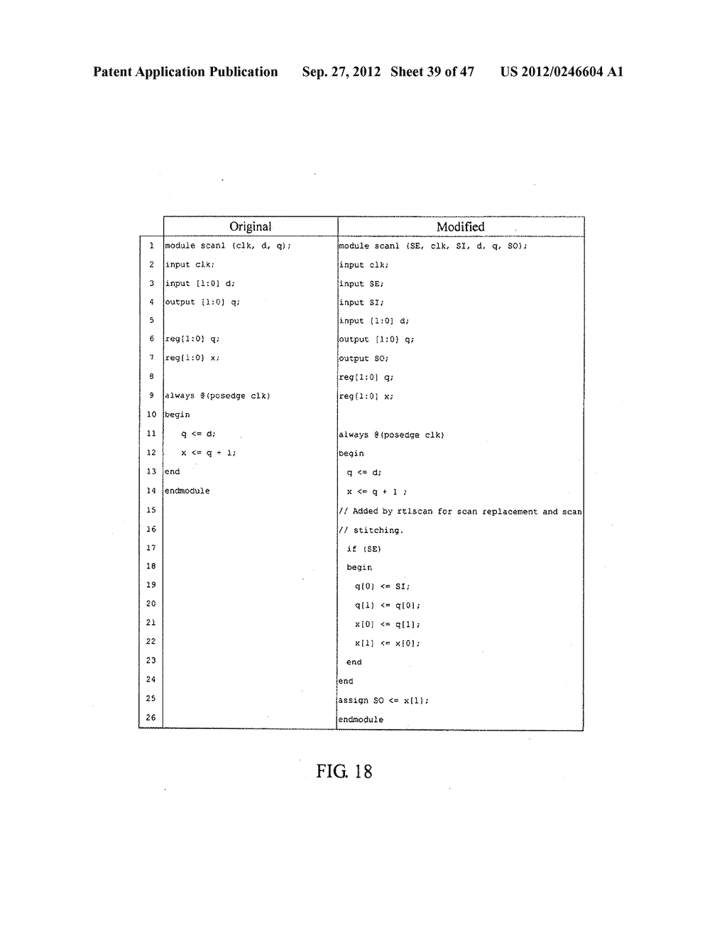 COMPUTER-AIDED DESIGN SYSTEM TO AUTOMATE SCAN SYNTHESIS AT     REGISTER-TRANSFER LEVEL - diagram, schematic, and image 40