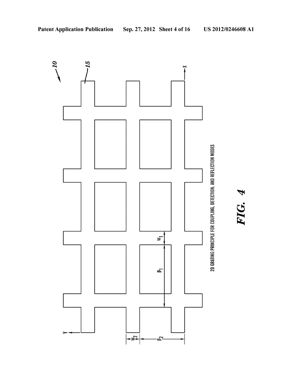 DEVICE FOR ELECTRO-OPTICAL MODULATION OF LIGHT INCIDENT UPON THE DEVICE - diagram, schematic, and image 05