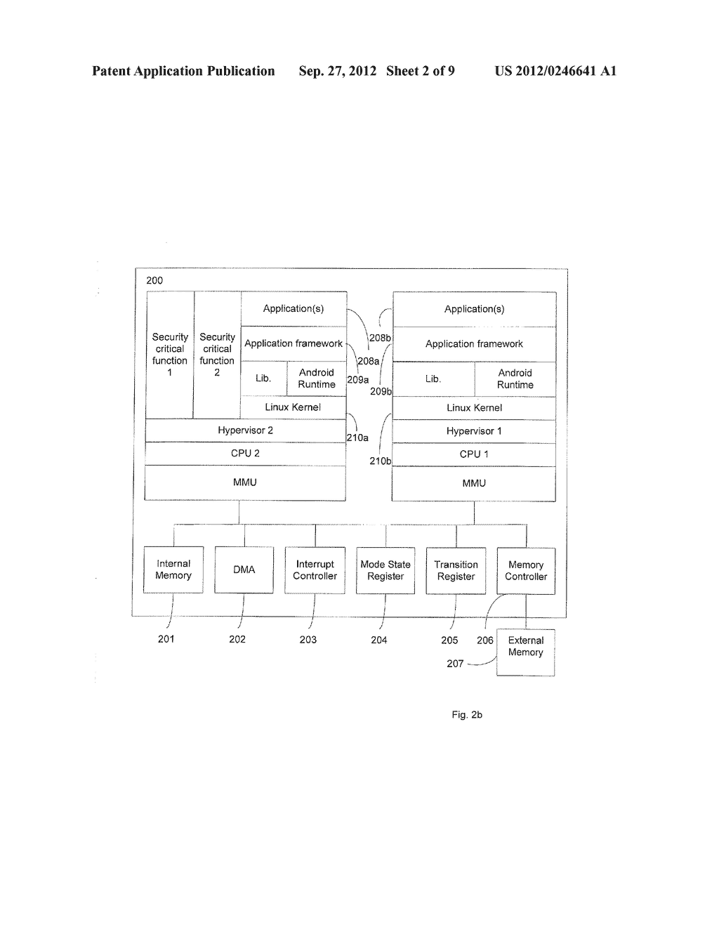 Method for Switching Between Virtualized and Non-Virtualized System     Operation - diagram, schematic, and image 03