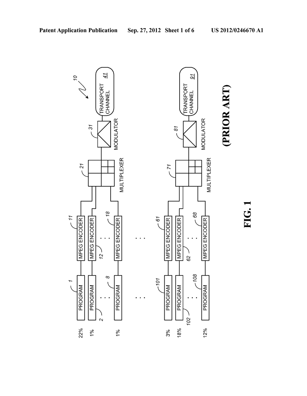 CONTENT DISTRIBUTION SYSTEM AND METHOD FOR OPTIMIZING MULTIPLEXED     TRANSPORT CHANNELS - diagram, schematic, and image 02