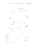 METHOD OF MAKING A KNIT SOCK/HEEL diagram and image