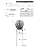 SELF-FOAMING SHAVING BRUSH diagram and image