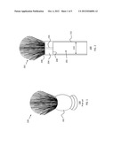 SELF-FOAMING SHAVING BRUSH diagram and image