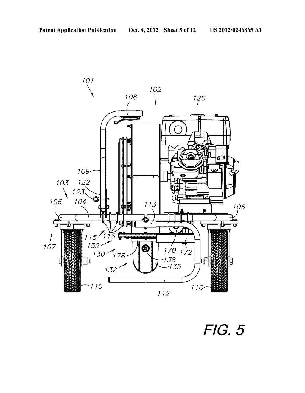 FRONT-MOUNTED-CENTRAL BLOWER DISCHARGE UNIT WITH MULTIDIRECTIONAL NOZZLE - diagram, schematic, and image 06