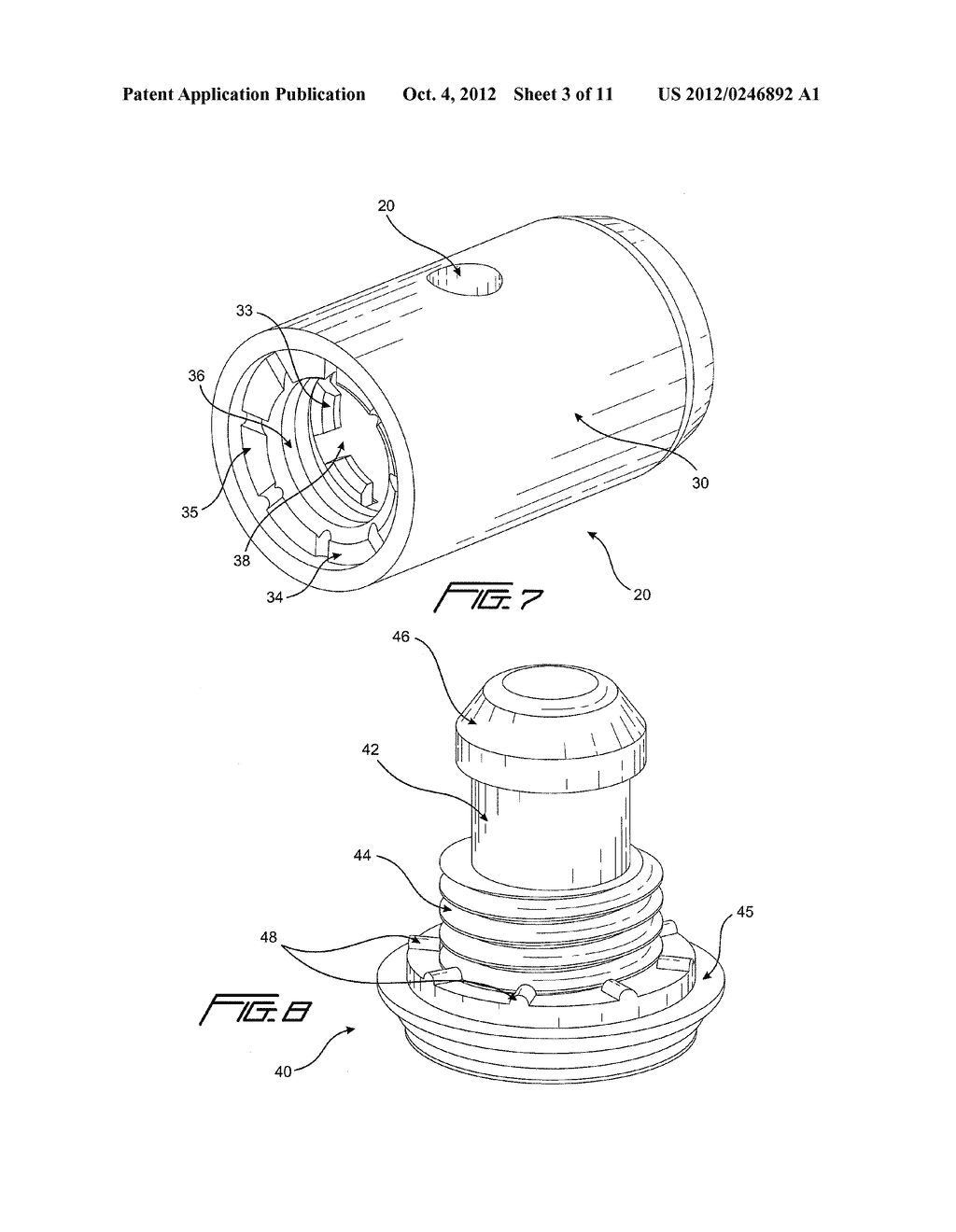 BARREL NUT TYPE DECORATIVE ACCESSORY AND METHODS FOR ATTACHMENT TO     DRAWSTRINGS - diagram, schematic, and image 04