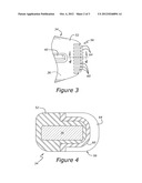 SLIDABLE SEATBELT BUCKLE WITH INTEGRAL RIBBED COVER diagram and image