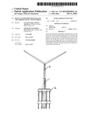 DEVICE AND METHOD FOR INSTALLING THE THIRD BLADE OF A WIND TURBINE. diagram and image