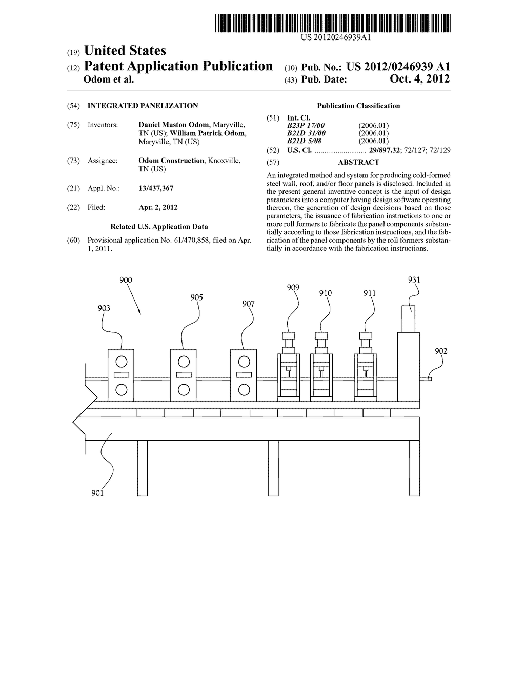 Integrated Panelization - diagram, schematic, and image 01