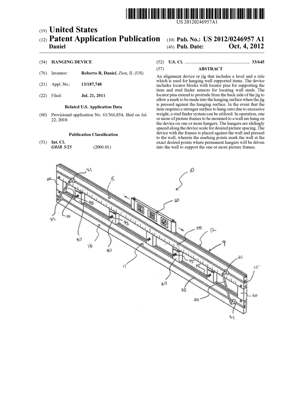 Hanging Device - diagram, schematic, and image 01