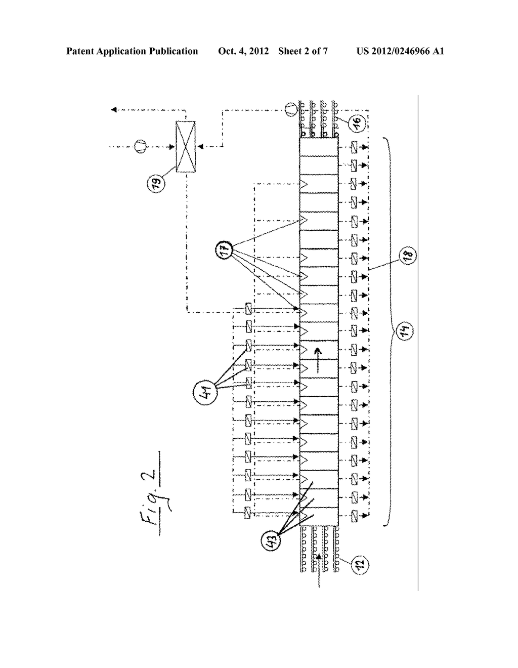 METHOD AND DEVICE FOR DRYING SHEETS OF DRYWALL - diagram, schematic, and image 03