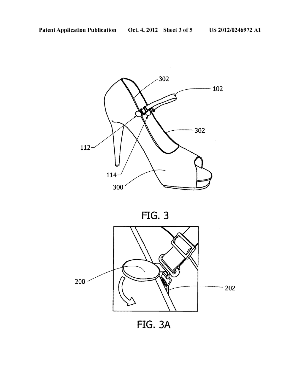 Clip-on Shoe Strap - diagram, schematic, and image 04