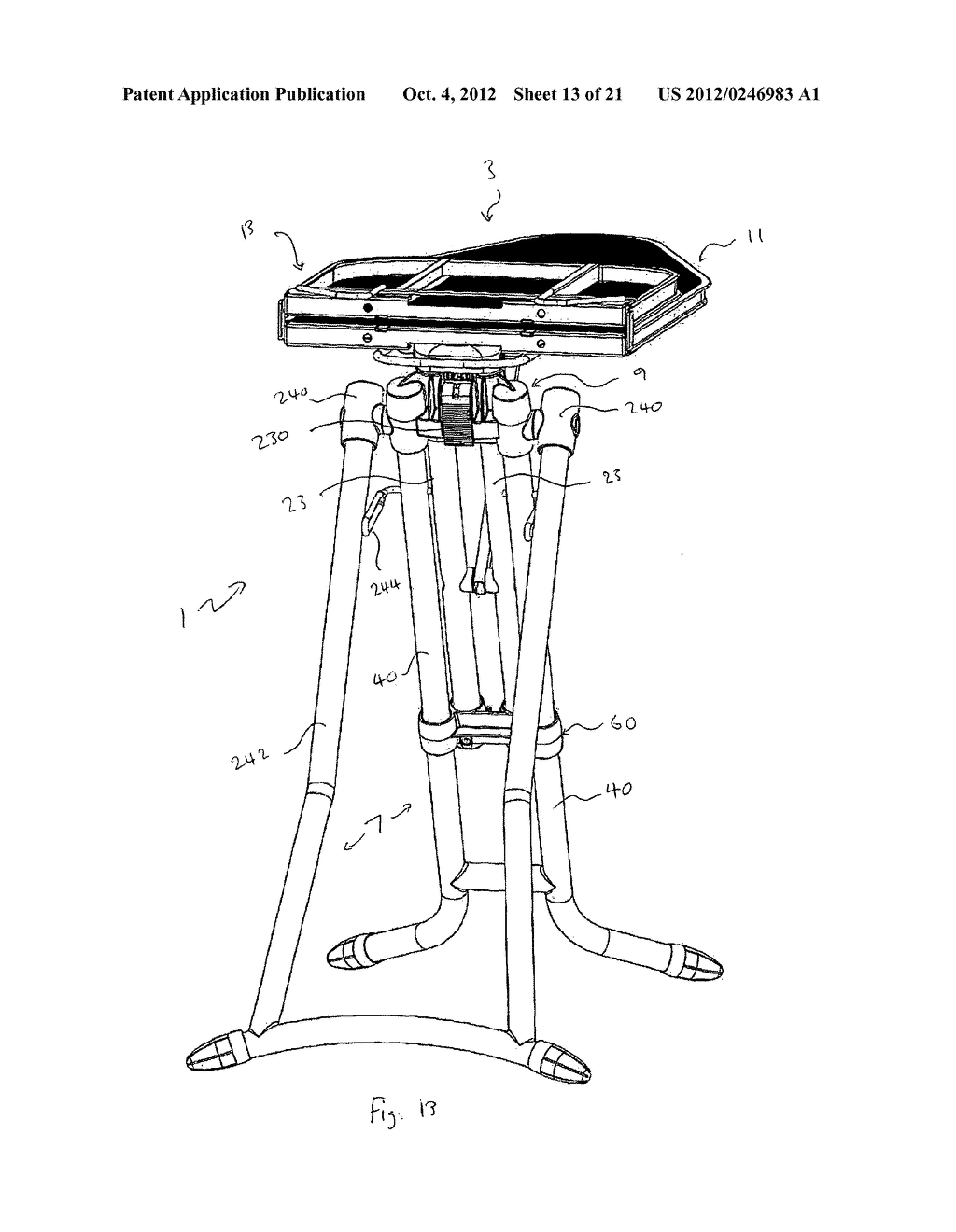 IRONING BOARD - diagram, schematic, and image 14