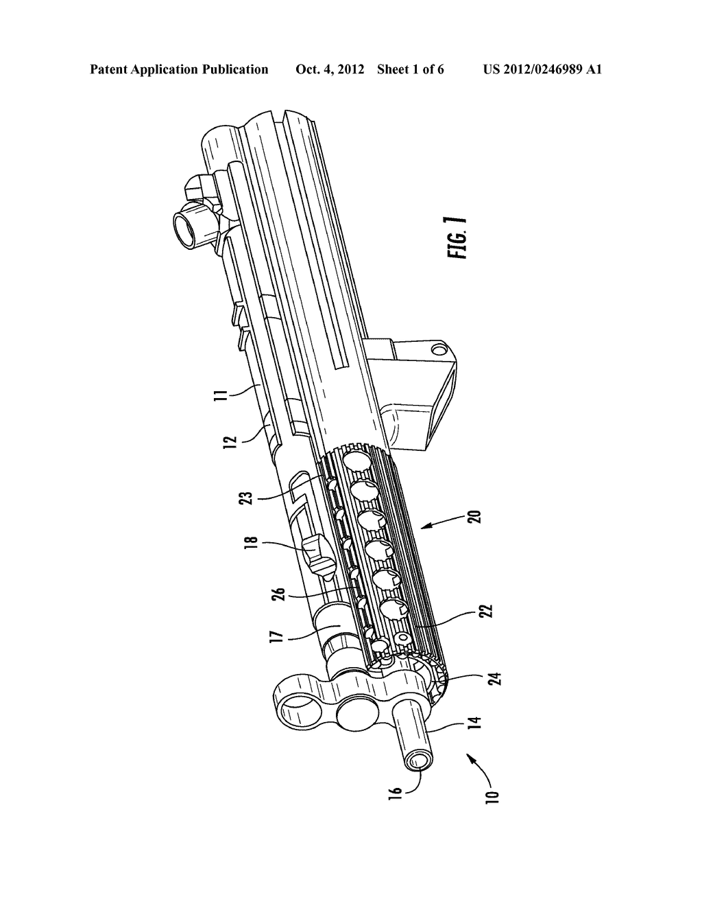 FIREARM HANDGUARD SYSTEM - diagram, schematic, and image 02