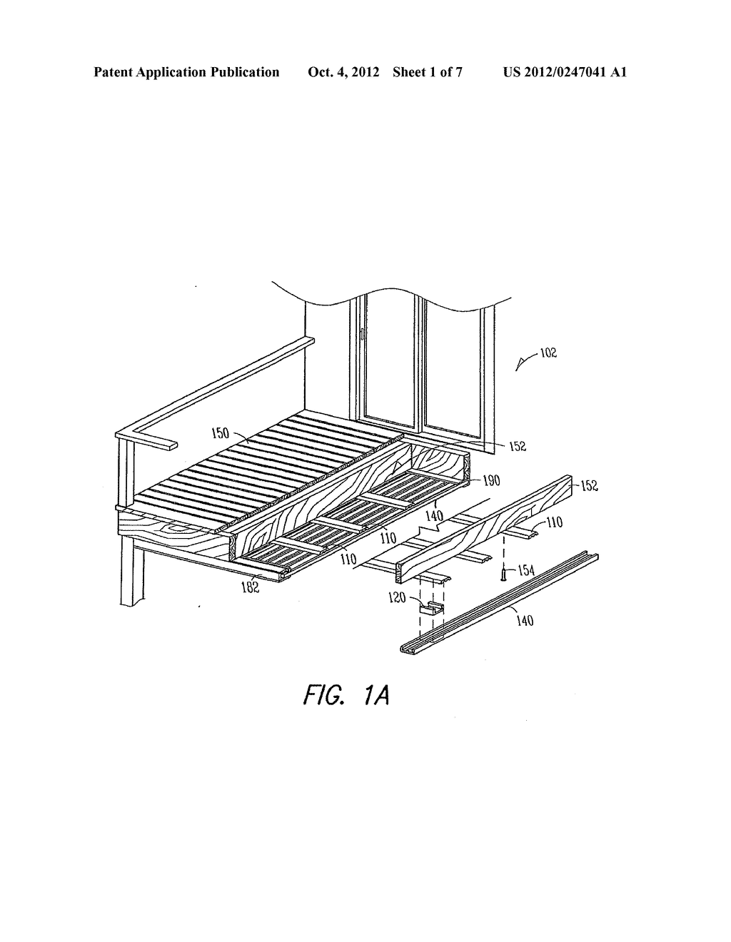 UNDER DECK DRAINAGE SYSTEM AND RELATED METHOD - diagram, schematic, and image 02