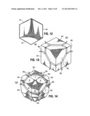 Double-Y modular framing rhombicuboctahedron construction system diagram and image