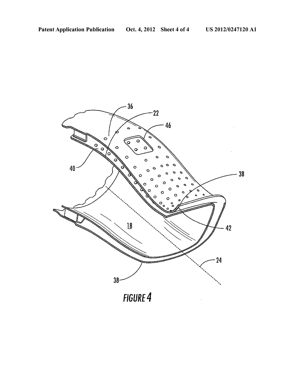 APPARATUS AND METHOD FOR COOLING A COMBUSTOR - diagram, schematic, and image 05