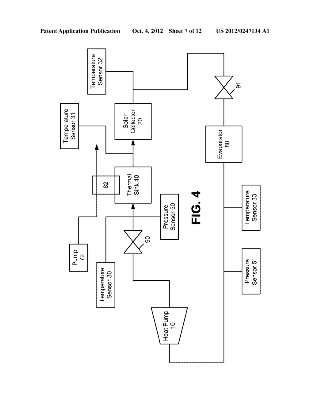 HEAT PUMP WITH INTEGRAL SOLAR COLLECTOR - diagram, schematic, and image 08