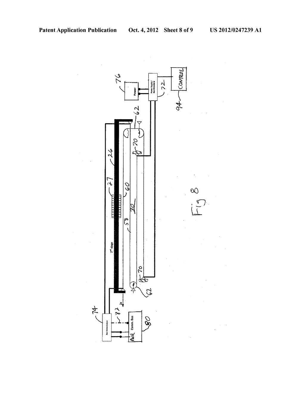 TELESCOPING MECHANISM AND METHOD OF EXTENDING AND RETRACTING A TELESCOPING     MECHANISM - diagram, schematic, and image 09