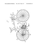 BICYCLE WITH BOTTOM BRACKET CABLE GUIDE diagram and image