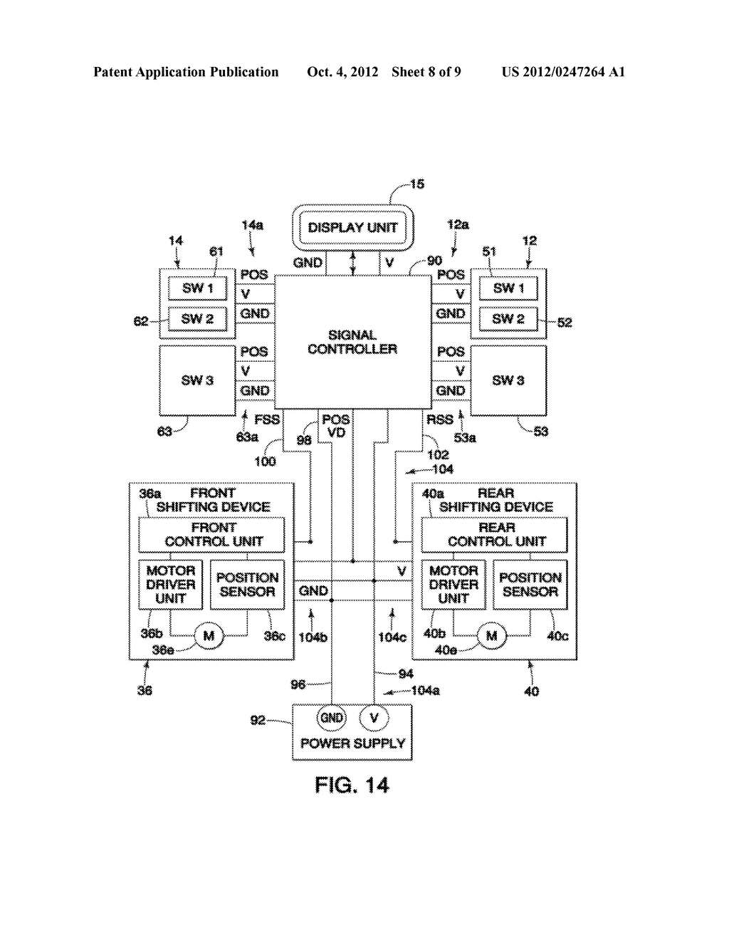 BICYCLE SHIFT AND BRAKE OPERATING DEVICE - diagram, schematic, and image 09