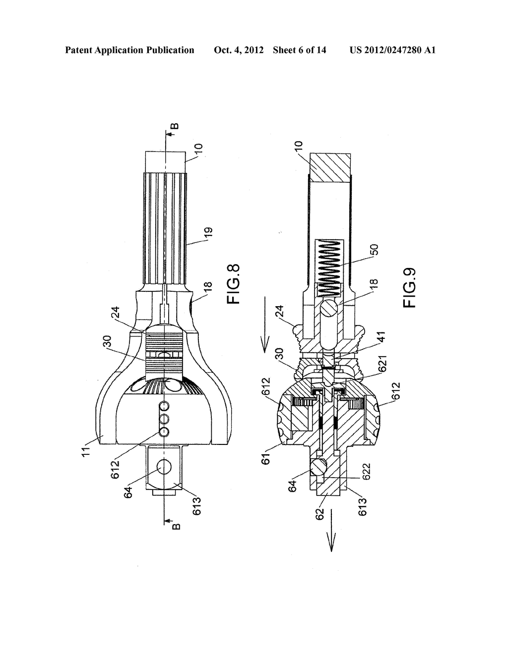 WRENCH WITH ROTATABLE DRIVING HEAD - diagram, schematic, and image 07