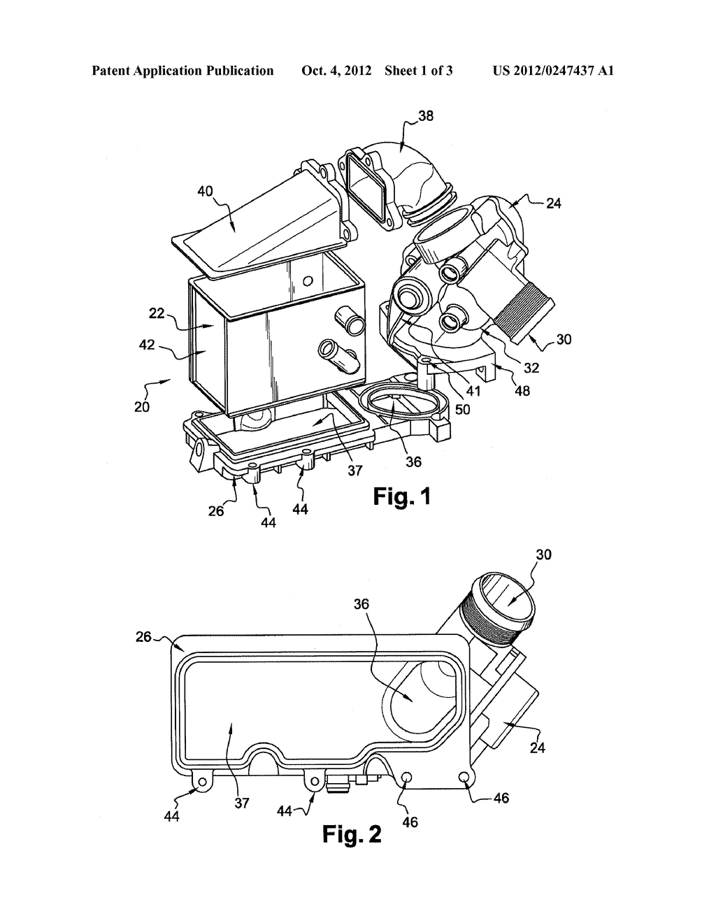 GAS SUPPLY MODULE FOR A MOTOR VEHICLE ENGINE, ASSEMBLY OF AN ENGINE     CYLINDER HEAD AND SUCH A MODULE, AND MOTOR VEHICLE ENGINE COMPRISING SUCH     A MODULE - diagram, schematic, and image 02