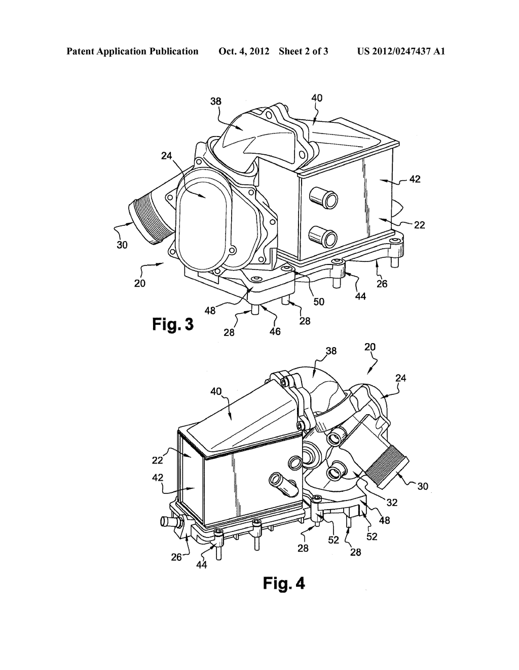 GAS SUPPLY MODULE FOR A MOTOR VEHICLE ENGINE, ASSEMBLY OF AN ENGINE     CYLINDER HEAD AND SUCH A MODULE, AND MOTOR VEHICLE ENGINE COMPRISING SUCH     A MODULE - diagram, schematic, and image 03