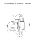 Adjustable head restraint system diagram and image