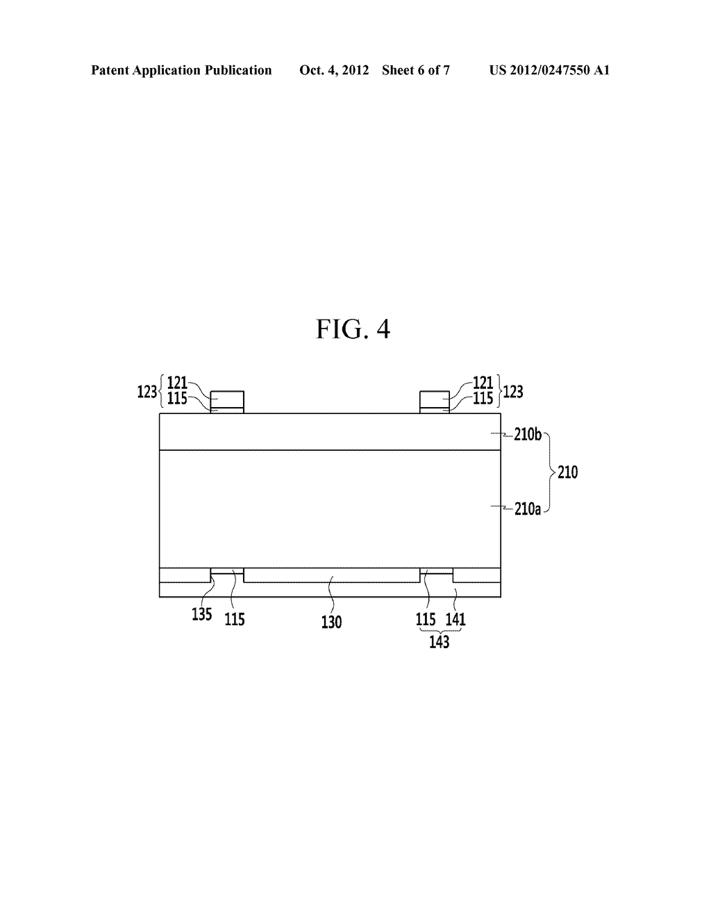 CONDUCTIVE PASTE AND ELECTRONIC DEVICE AND SOLAR CELL INCLUDING AN     ELECTRODE FORMED USING THE CONDUCTIVE PASTE - diagram, schematic, and image 07