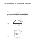 STRUCTURAL ASSEMBLY WITH A TIED, FLEXURALLY DEFORMED PANEL diagram and image