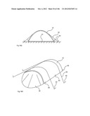 STRUCTURAL ASSEMBLY WITH A TIED, FLEXURALLY DEFORMED PANEL diagram and image