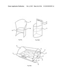 STRUCTURAL ASSEMBLY WITH A TIED, FLEXURALLY DEFORMED PANEL diagram and image