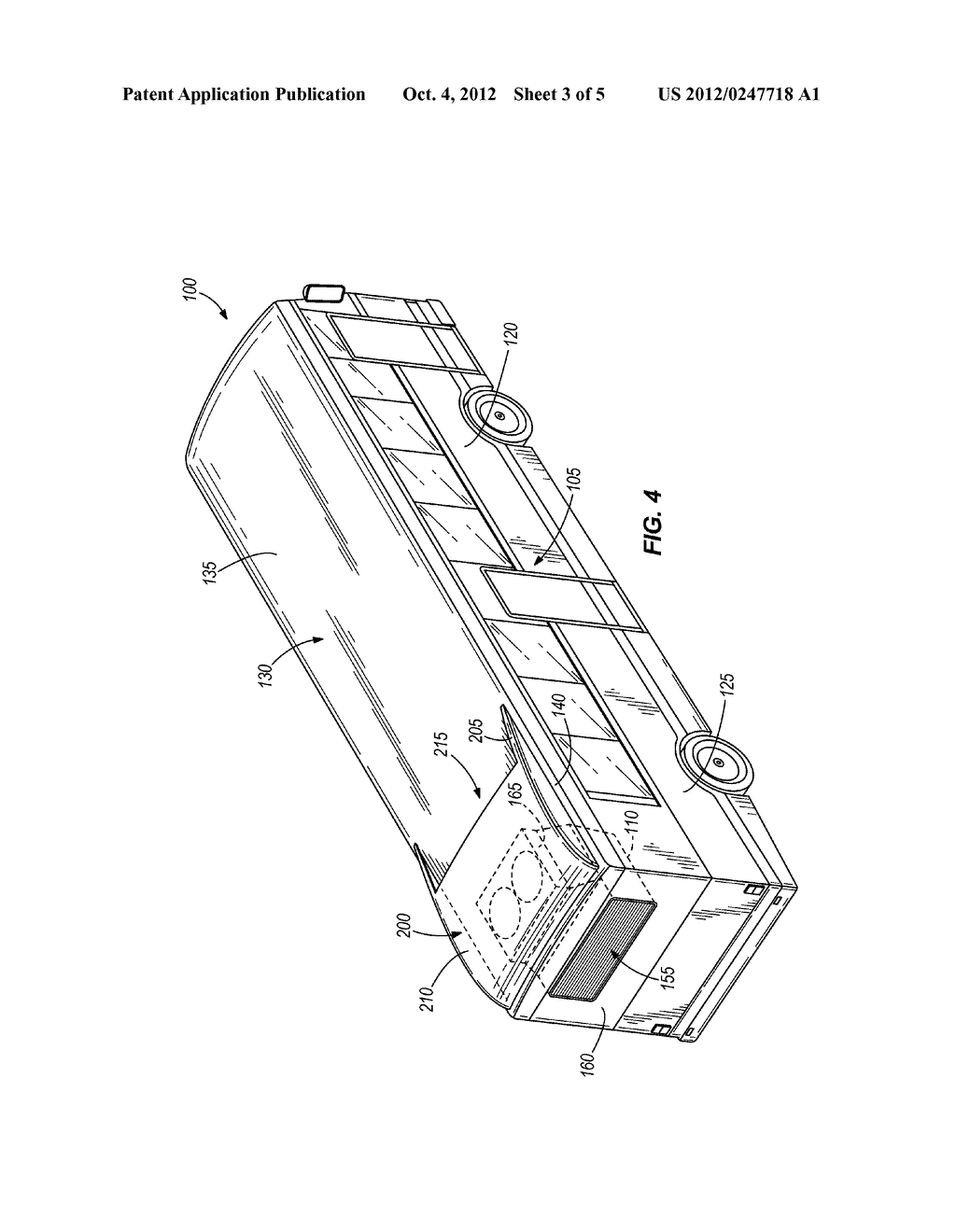 VEHICLE FAIRING FOR USE WITH AIR CONDITIONING UNIT - diagram, schematic, and image 04