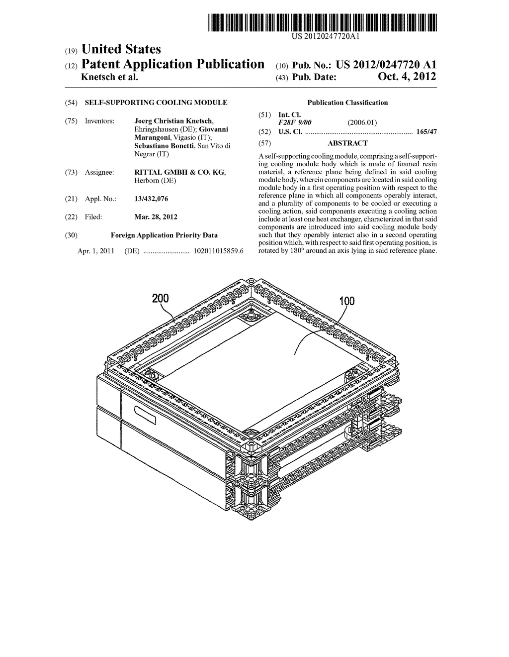 SELF-SUPPORTING COOLING MODULE - diagram, schematic, and image 01