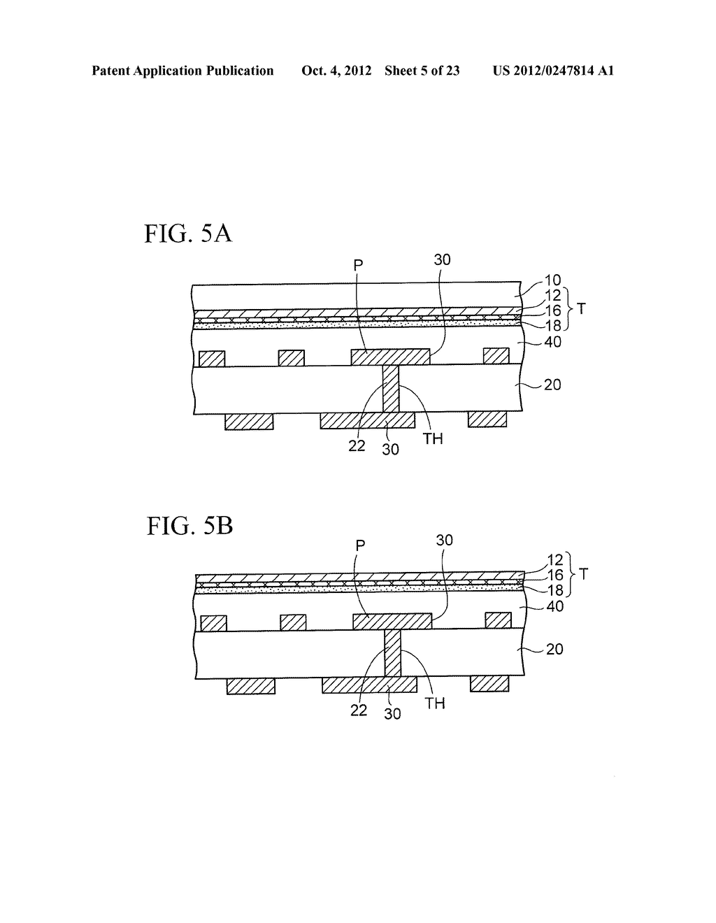 WIRING SUBSTRATE AND METHOD OF MANUFACTURING THE SAME - diagram, schematic, and image 06