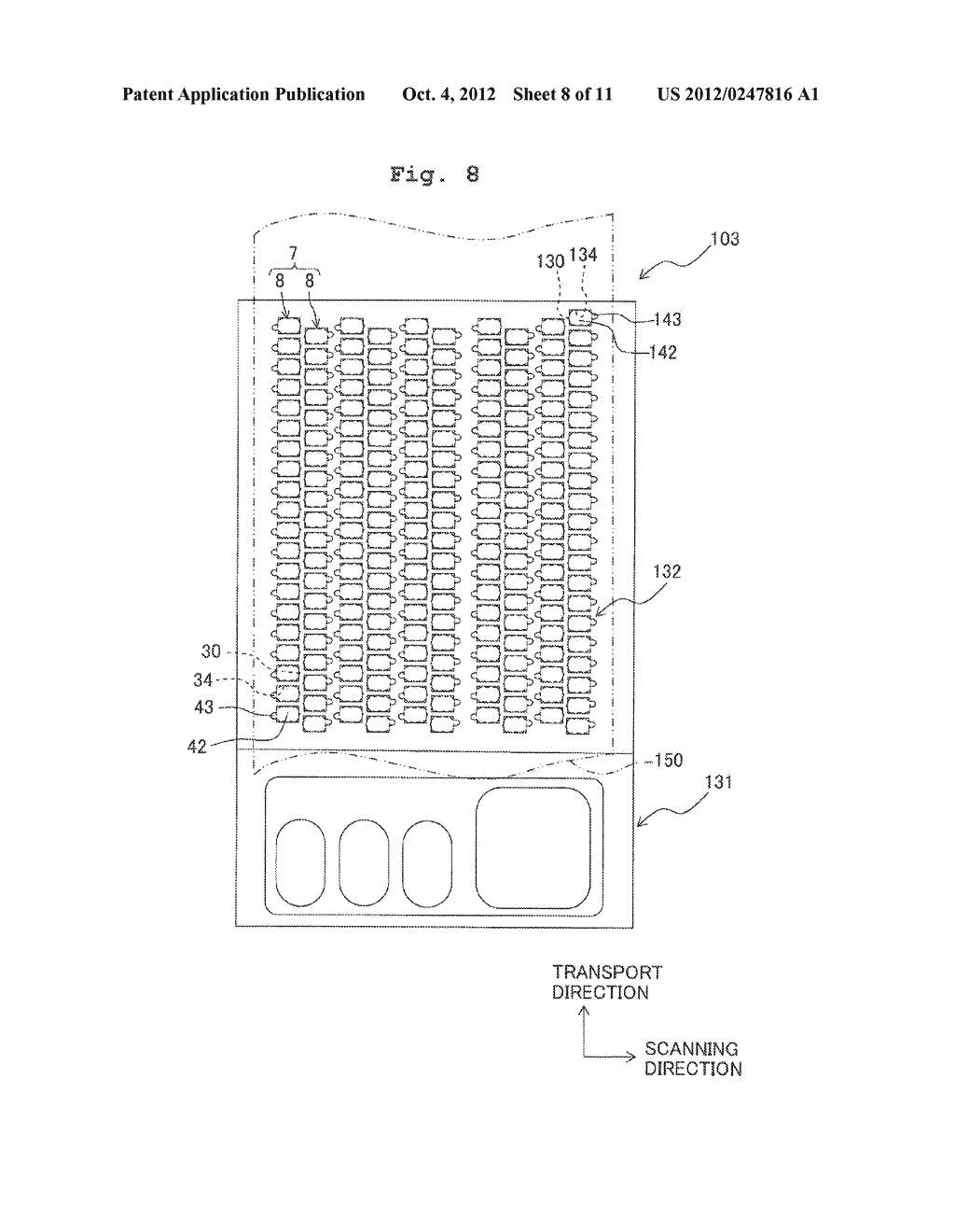 FLEXIBLE WIRING SUBSTRATE, METHOD FOR ASSEMBLING FLEXIBLE WIRING     SUBSTRATE, AND METHOD FOR MANUFACTURING LIQUID JETTING APPARATUS - diagram, schematic, and image 09