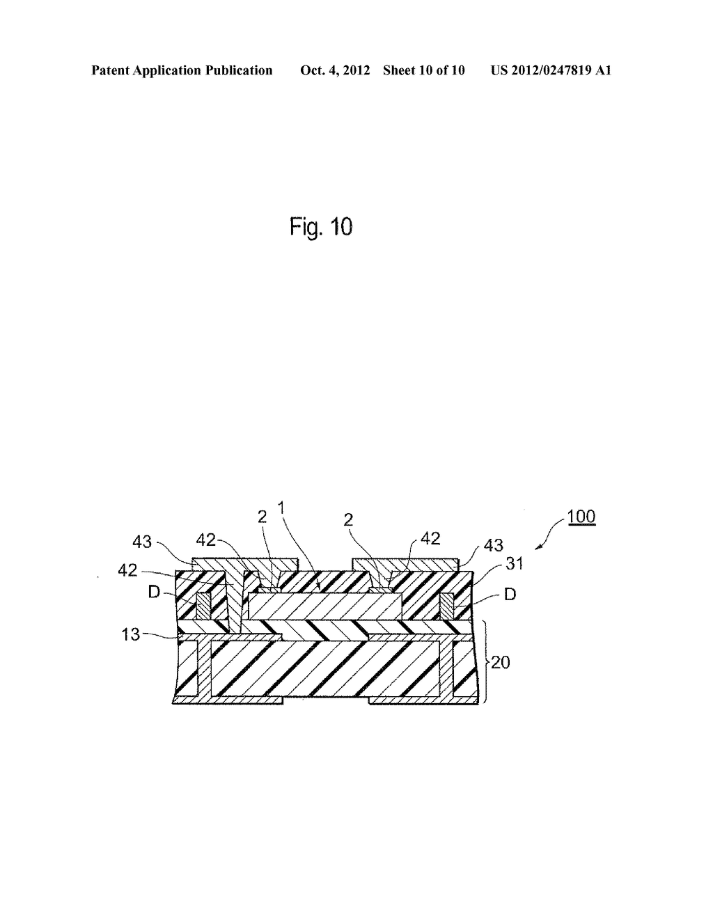 ELECTRONIC COMPONENT-EMBEDED BOARD AND METHOD FOR MANUFACTURING THE SAME - diagram, schematic, and image 11