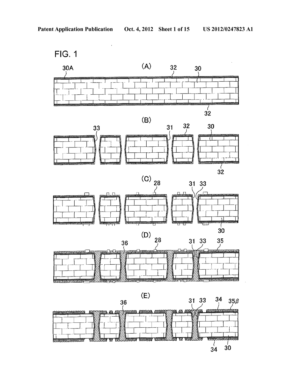 PACKAGE-SUBSTRATE-MOUNTING PRINTED WIRING BOARD AND METHOD FOR     MANUFACTURING THE SAME - diagram, schematic, and image 02