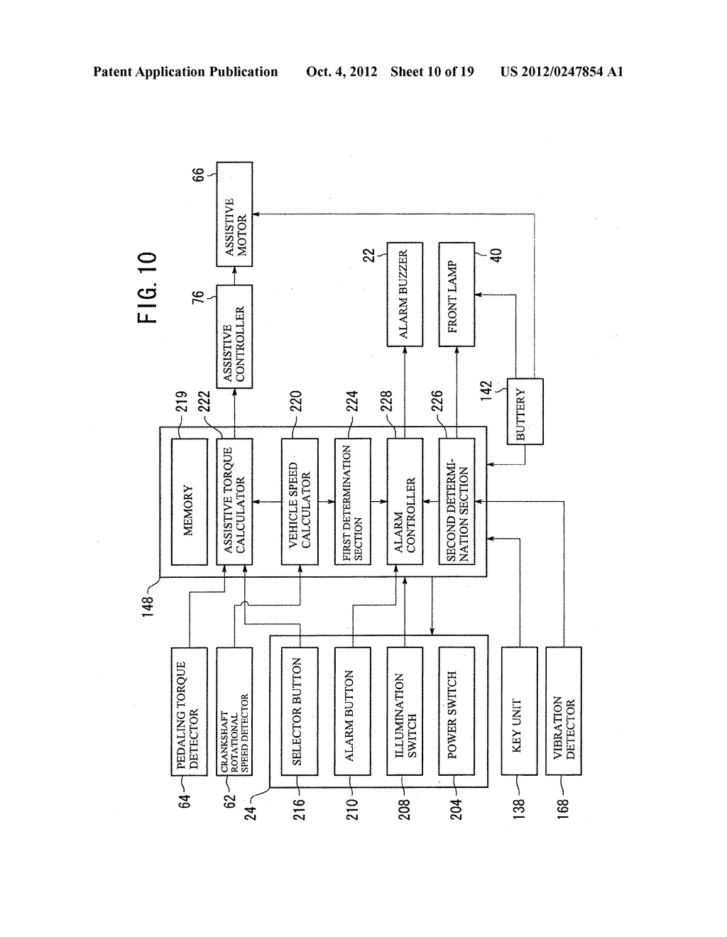 MOTOR-ASSISTED BICYCLE - diagram, schematic, and image 11